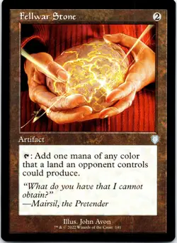 Fellwar Stone (Retro Frame) U Commander: The Brothers' War 141 NM - Image 1