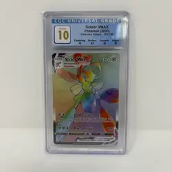 Scizor VMAX Secret 193/189 Holo Darkness Ablaze PSA 10 Gem Mint Pokemon Card - Image 1