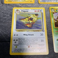 Vintage Pokemon Card Holo Rare Lot (MP -HP) - Alakazam, Raichu, Clefairy - Image 2