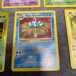 Vintage Pokemon Card Holo Rare Lot (MP -HP) - Alakazam, Raichu, Clefairy - Image 4