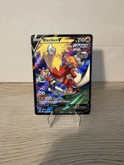 Pokemon TCG Blaziken V Silver Tempest Ultra Rare Trainer Gallery TG14/TG30 - Image 1