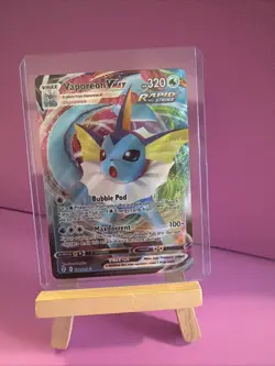 Pokemon Vaporeon VMAX 030/203 Evolving Skies Ultra Rare Full Art Holo 320 HP - Image 1