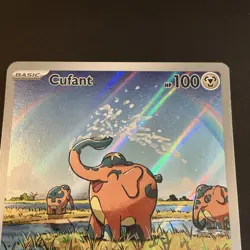 CUFANT 2024 POKEMON SHROUDED FABLE ILLUSTRATION RARE FA 076/064 Q5716 - Image 3