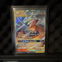 Pokemon TCG Reshiram & Charizard GX 20/214 Sm-Unbroken Bonds TAG TEAM Holo 270 … - Image 1