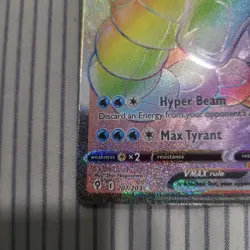 Pokemon Evolving Skies "Gyarados VMAX" 207/203 / Secret Rare / Near Mint - Image 3
