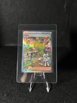 Clive 236/091 Special Illustration Rare Paldean Fates Pokemon TCG Full Art NM - Image 4