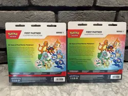Pokemon TCG First Partner Illustration Collection Series 1 Promo 2 Box Lot - Image 2