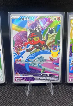 Pokemon TCG First Partner Illustration Collection Series 1 Alola Starters - Image 3