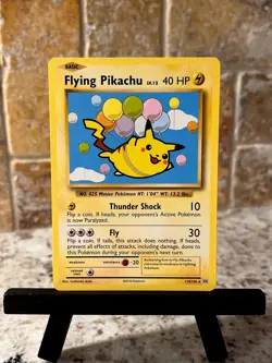 Pokemon TCG ~ Flying Pikachu Secret Rare [XY: Evolutions 110/108] NIM - Image 2