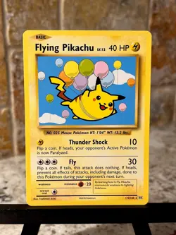 Pokemon TCG ~ Flying Pikachu Secret Rare [XY: Evolutions 110/108] NIM - Image 5
