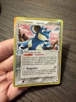 Nidoqueen (Delta Species) EX Dragon Frontiers 7/101 Reverse Holo Pokemon TCG - Image 2