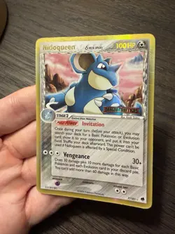Nidoqueen (Delta Species) EX Dragon Frontiers 7/101 Reverse Holo Pokemon TCG - Image 4