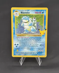Pokemon tcg Blastoise Base Set Holo Rare 2/102 100 HP English - Image 1
