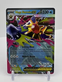 Pokemon Mega Evolution Perfect Order Mega Starmie Ex 21/88 - Image 1