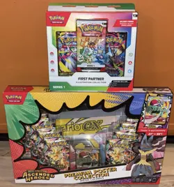 Pokemon TCG Ascended Heroes Poster Collection Box Plus More New Sealed Lot Of 2 - Image 1