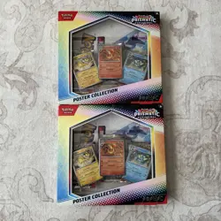 2 x Pokemon TCG Prismatic Evolutions Poster Collection Box Factory Sealed New! - Image 1