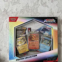 2 x Pokemon TCG Prismatic Evolutions Poster Collection Box Factory Sealed New! - Image 2