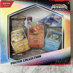 2 x Pokemon TCG Prismatic Evolutions Poster Collection Box Factory Sealed New! - Image 3