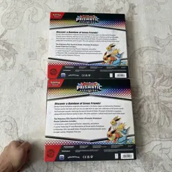 2 x Pokemon TCG Prismatic Evolutions Poster Collection Box Factory Sealed New! - Image 5