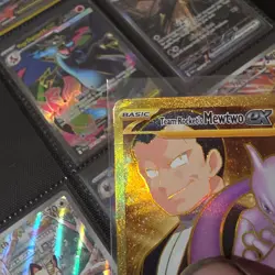 Pokemon Team Rocket's Mewtwo EX 240/182 Sv10: Destined Rivals Hyper Rare Holo - Image 3