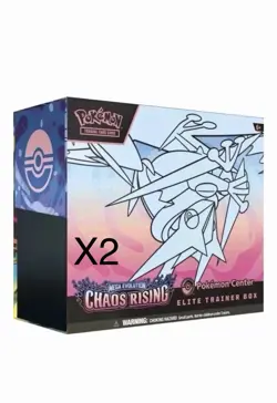 Chaos Rising Pokemon Center Elite Trainer Box x2 (PRE-SALE) - Image 1