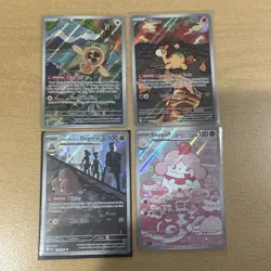 Pokemon TCG Ascended Heroes Illustration Rare Bundle X4 No Duplicates - Image 1