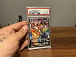 2021 SWORD AND SHIELD CHILLING REIGN POKEMON #201 BLAZIKEN VMAX Alt Art PSA 10 - Image 1