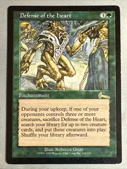 MTG / Defense of the Heart / ULG / #100 / Regular / Rare / LP - Image 1