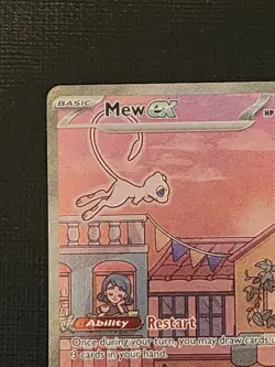 Mew ex SVP 053 Black Star Promo – Pokemon 151 Ultra Premium - Image 5