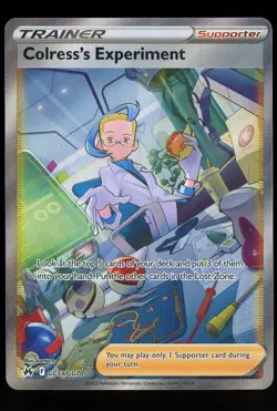 POKEMON CROWN ZENITH GALARIAN GALLERY - COLRESS'S EXPERIMENT GG59/GG70 NM - Image 1