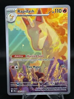 Rapidash 189/182 Sv10: Destined Rivals Holo Pokemon TCG - Image 1
