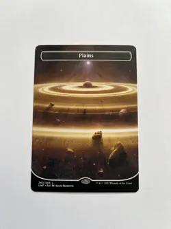 Plains NM (240) (Borderless) Unfinity Regular MTG - Image 1