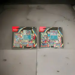 Pokemon TCG: Phantasmal Flames Sneasel/Weavile 3-Pack Blister Set of 2-(6 packs) - Image 1