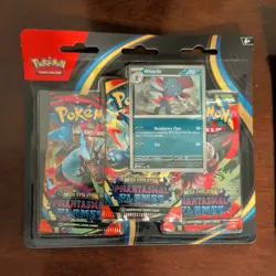 Pokemon TCG: Phantasmal Flames Sneasel/Weavile 3-Pack Blister Set of 2-(6 packs) - Image 2