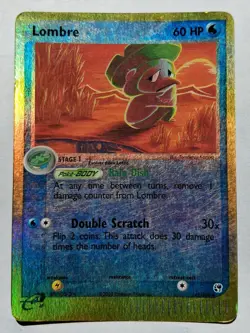 2003 POKEMON EX SANDSTORM LOMBRE REVERSE HOLO #45/100 - Image 1