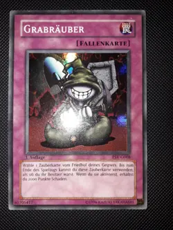 Yu-Gi-Oh! Grabrauber, PSV-G008, Super Rare, 1. Auflage, Deutsch, Mint-Good - Image 2