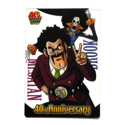 S5499 Brook Hercule Dragon Ball x One Piece Jump 40th Anniversary Card M4 - Image 1