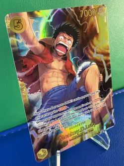 Monkey D. Luffy SEC (OP15-119) - One Piece Adventure on Kami’s Island - NM - Image 3