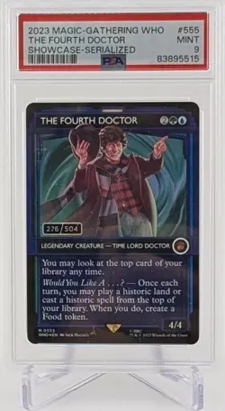 Mtg Universes Beyond: Doctor Who - The Fourth Doctor Serialized Foil 276 - PSA 9 - Image 1
