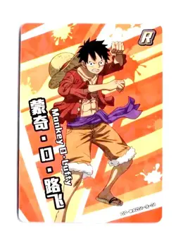 RARE!!! ONE PIECE Monkey D. Luffy CRACKED ICE - Image 1