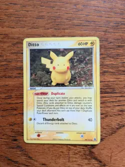 Ditto (Pikachu) 39/113 - Pokemon Delta Species 2005 Pokemon TCG - 39/113 LP - Image 1