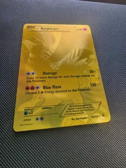 Reshiram (114 Full Art Secret Rare) 114/113 Legendary Treasures Holo - Image 2