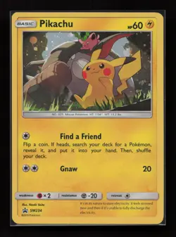Pikachu Promo SM Promos SM234 NM - Image 1