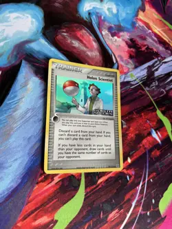 Pokemon TCG Holon Scientist 97/113 Reverse Holo Stamped Ex Delta Species - Image 2