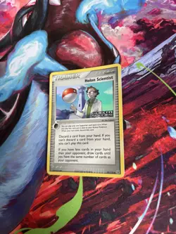 Pokemon TCG Holon Scientist 97/113 Reverse Holo Stamped Ex Delta Species - Image 3