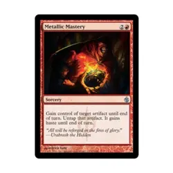 WOTC MtG Mirrodin Besieged Metallic Mastery (U) (x4) NM - Image 1