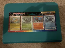Pokemon Japanese Pikachu & Friends 4 Card Holofoil Promo Set (SM0) Brand New - Image 1