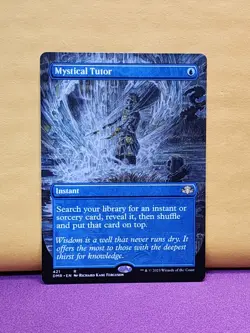 1x SHOWCASE ALT ART Mystical Tutor, NM, DMR, Magic: the Gathering, MtG - Image 1