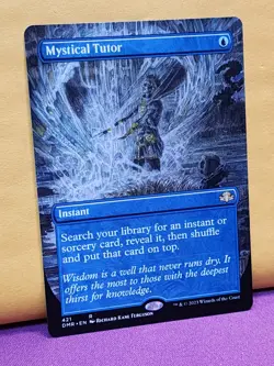 1x SHOWCASE ALT ART Mystical Tutor, NM, DMR, Magic: the Gathering, MtG - Image 3