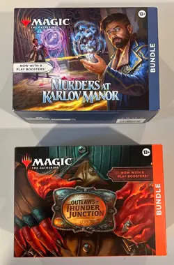 MTG Bundle Lot - Murders at Karlov Manor and Outlaws of Thunder Junction - Image 1